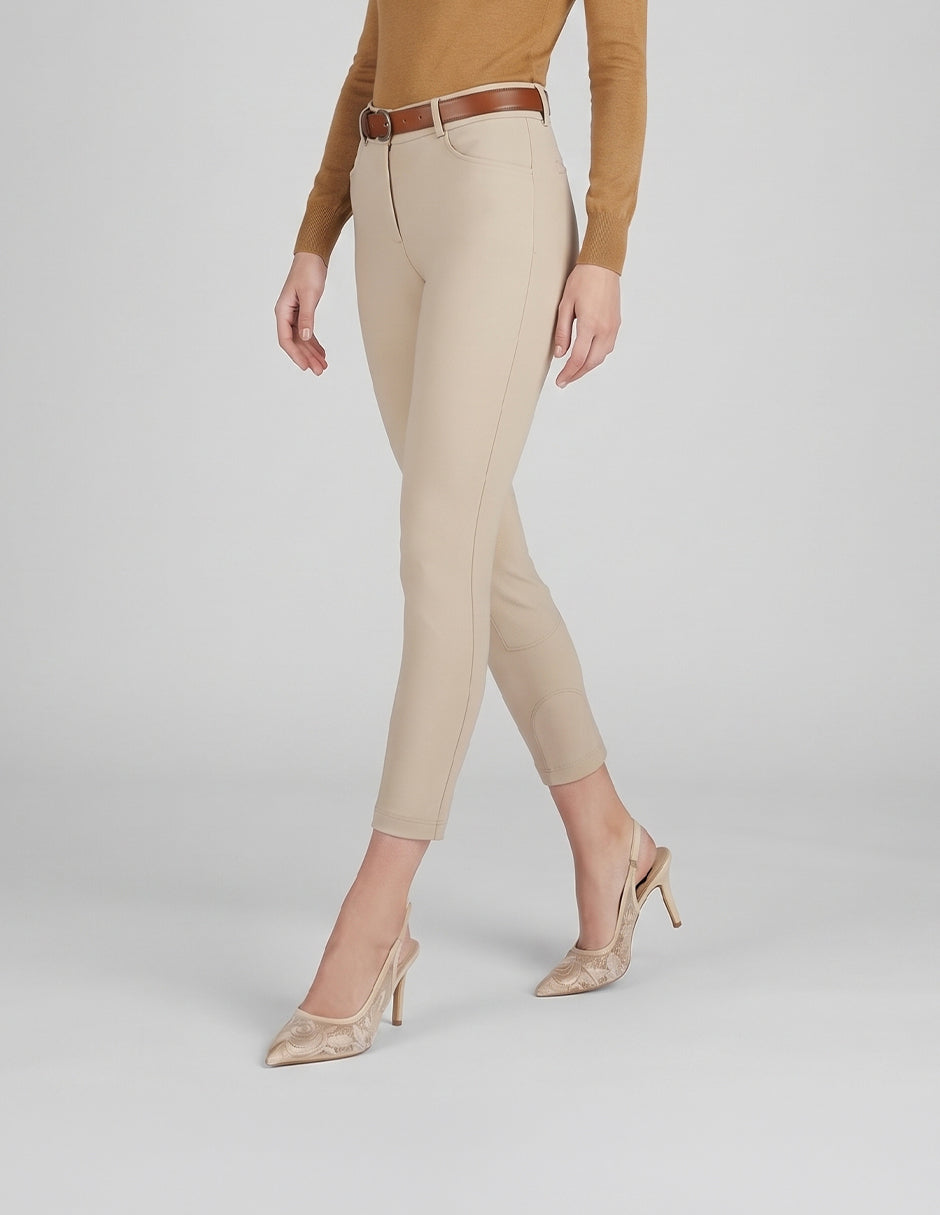 Zapatillas Slingback en Textil – Blanco