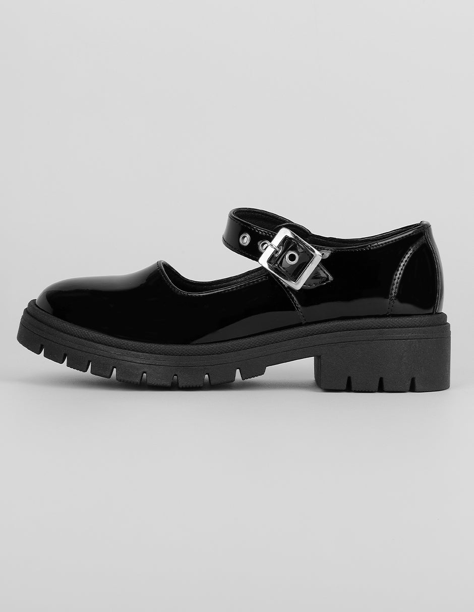 Mary jane Classy en Charol – Negro