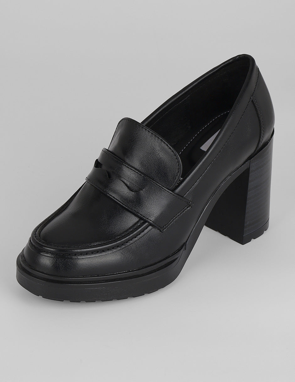 Zapatillas Classy en Piel vegana – Negro