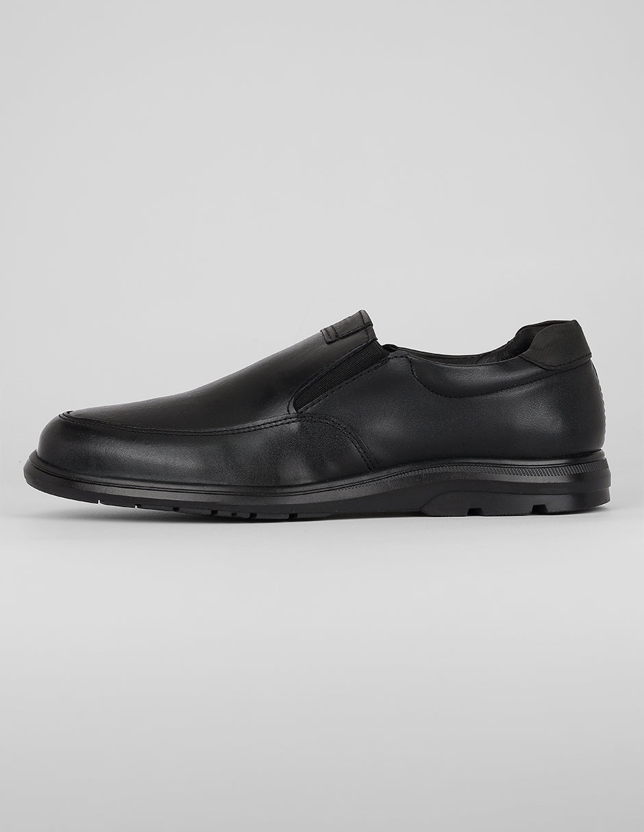 Zapato de confort Exterior Piel Color Negro Para Hombre De RBCOLLECTION