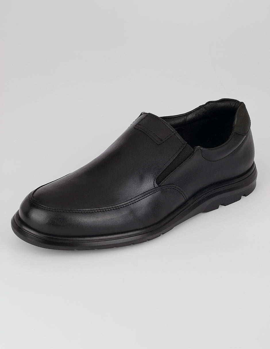 Zapato de confort Hand made en Piel – Negro