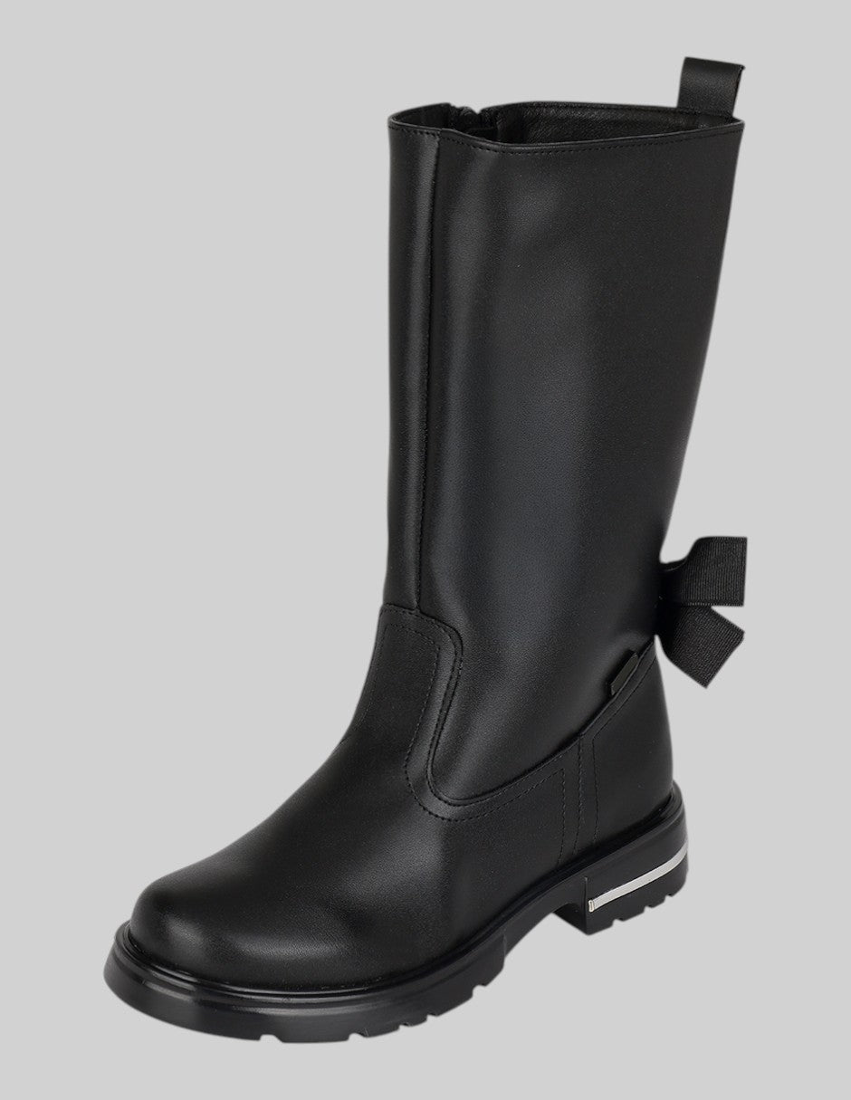Botas Kids en Textil – Negros