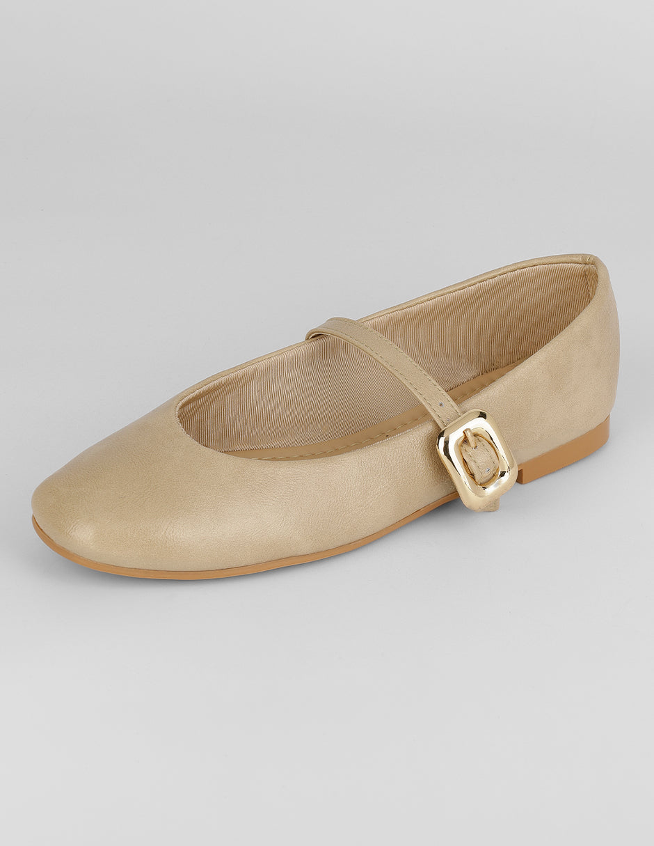 Mary jane Darling en Sintético – Beige