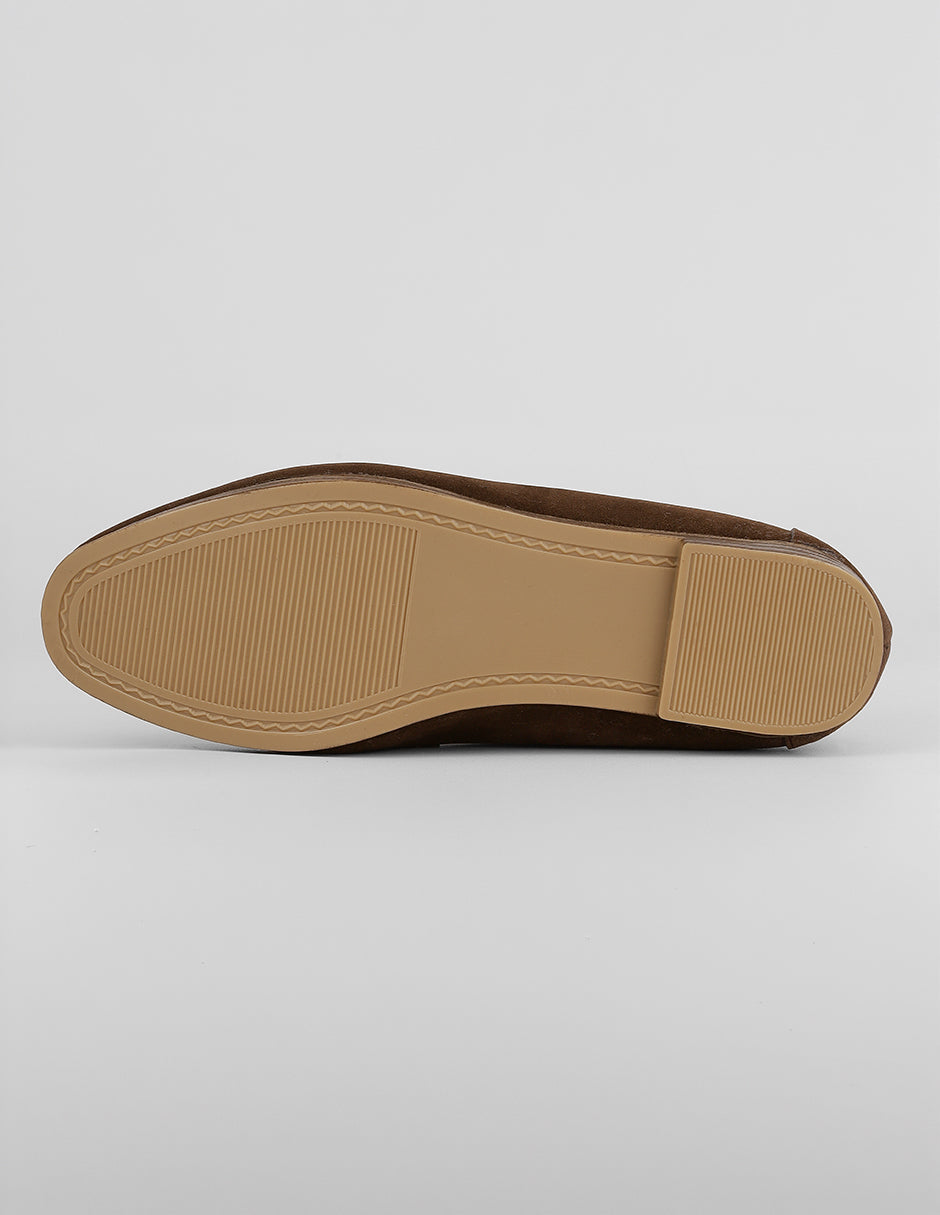 Mocasines Classy en Textil – Café