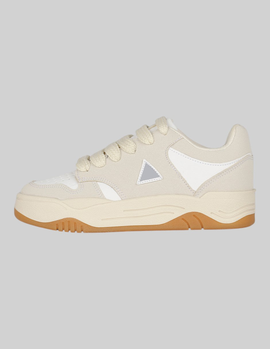 Tenis Exterior Piel vegana Color Beige Para Niño De RBCOLLECTION