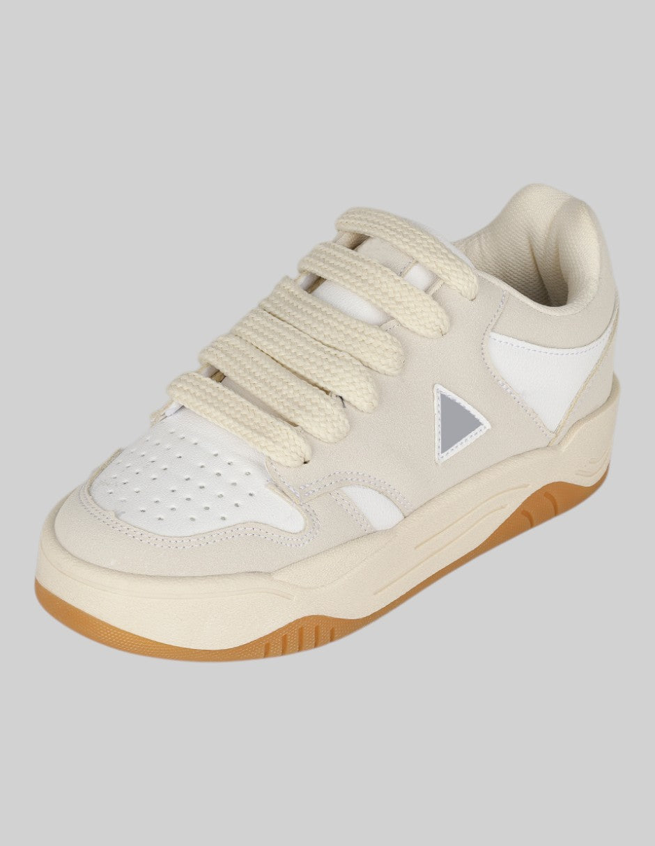 Tenis Kids en Textil – Beiges