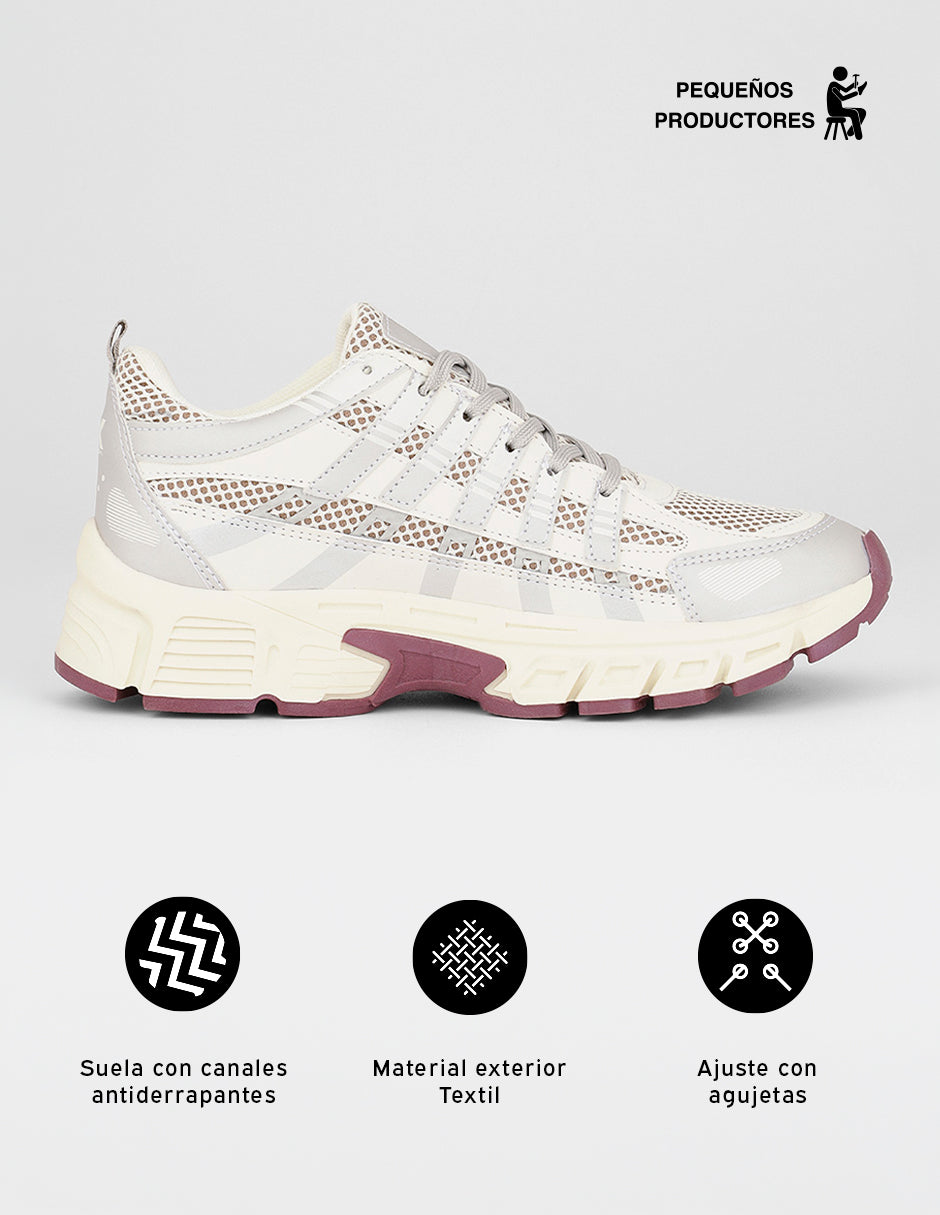 Tenis para entrenamiento  Trx en Textil – Blanco