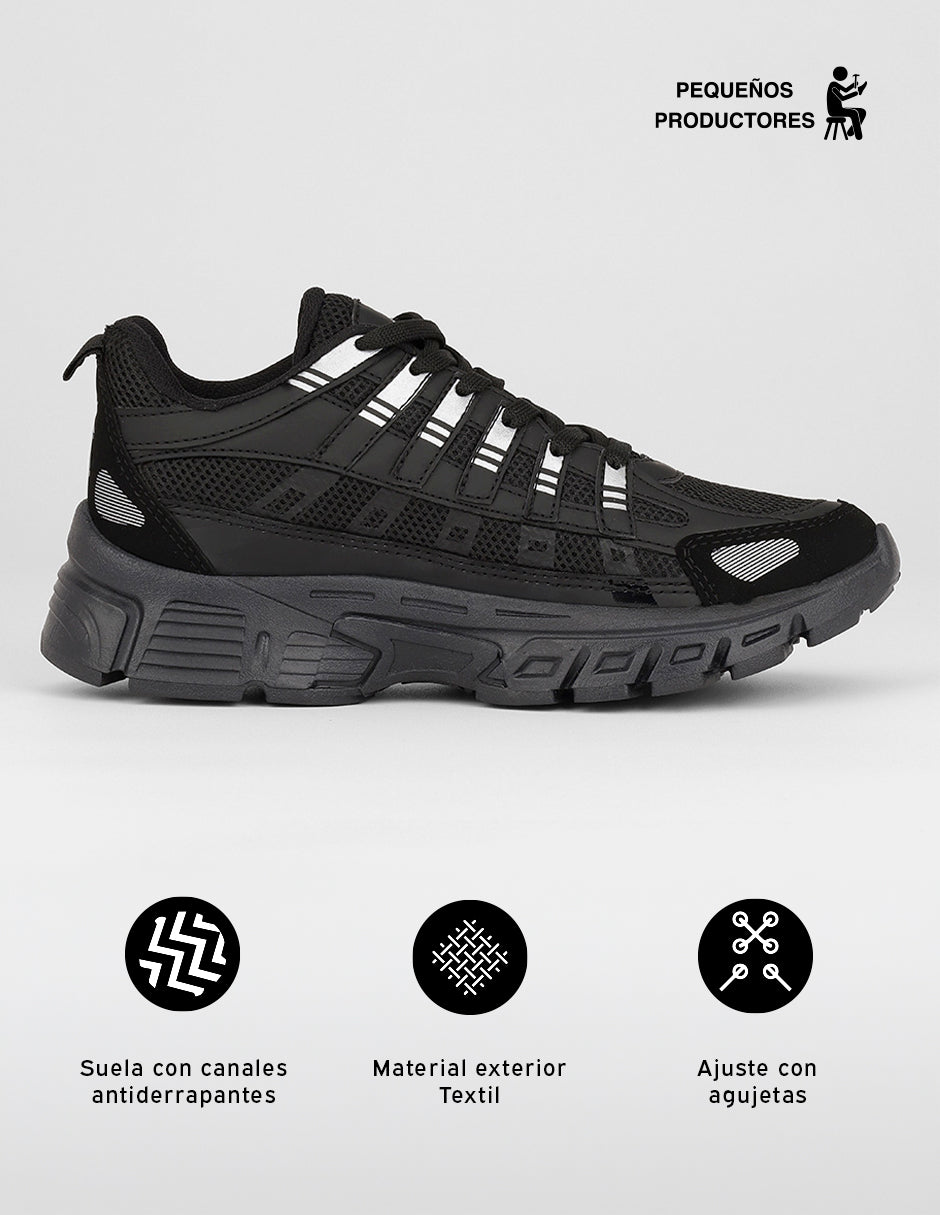 Tenis para entrenamiento  Trx en Textil – Negro