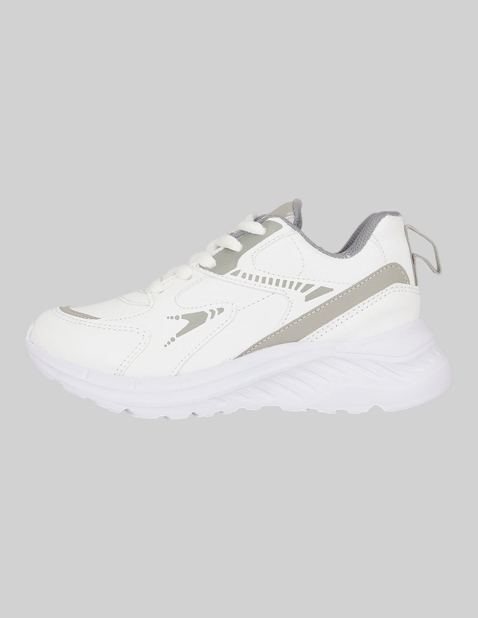 Escolar Exterior Piel vegana Color Blanco Para Niña De RBCOLLECTION