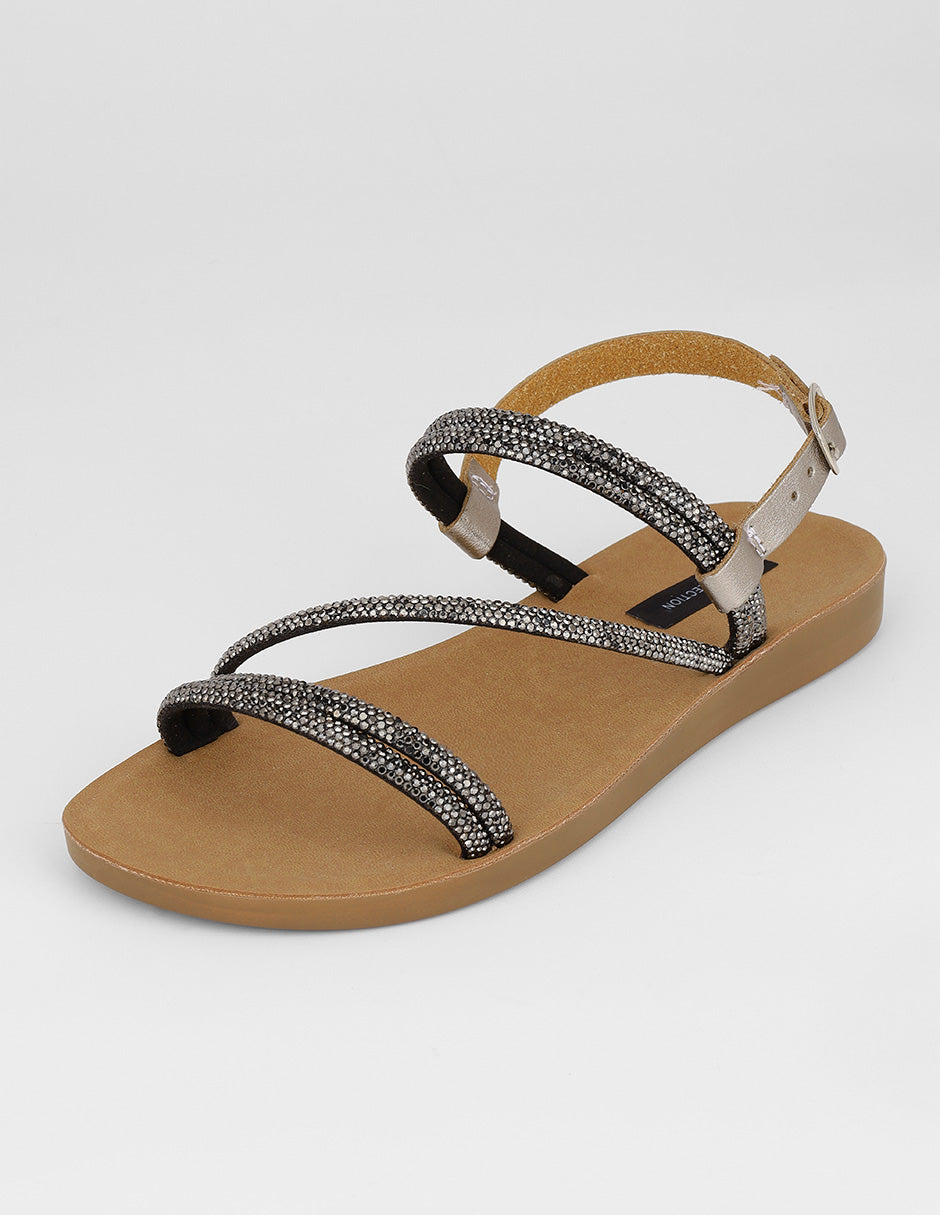 Sandalias de piso Soft en Sintético – Negro