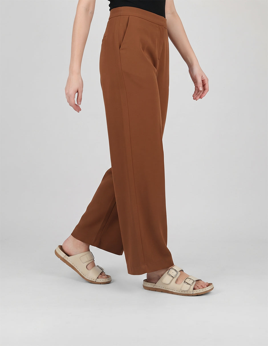 Sandalias con plataforma Brit en Piel vegana – Beige