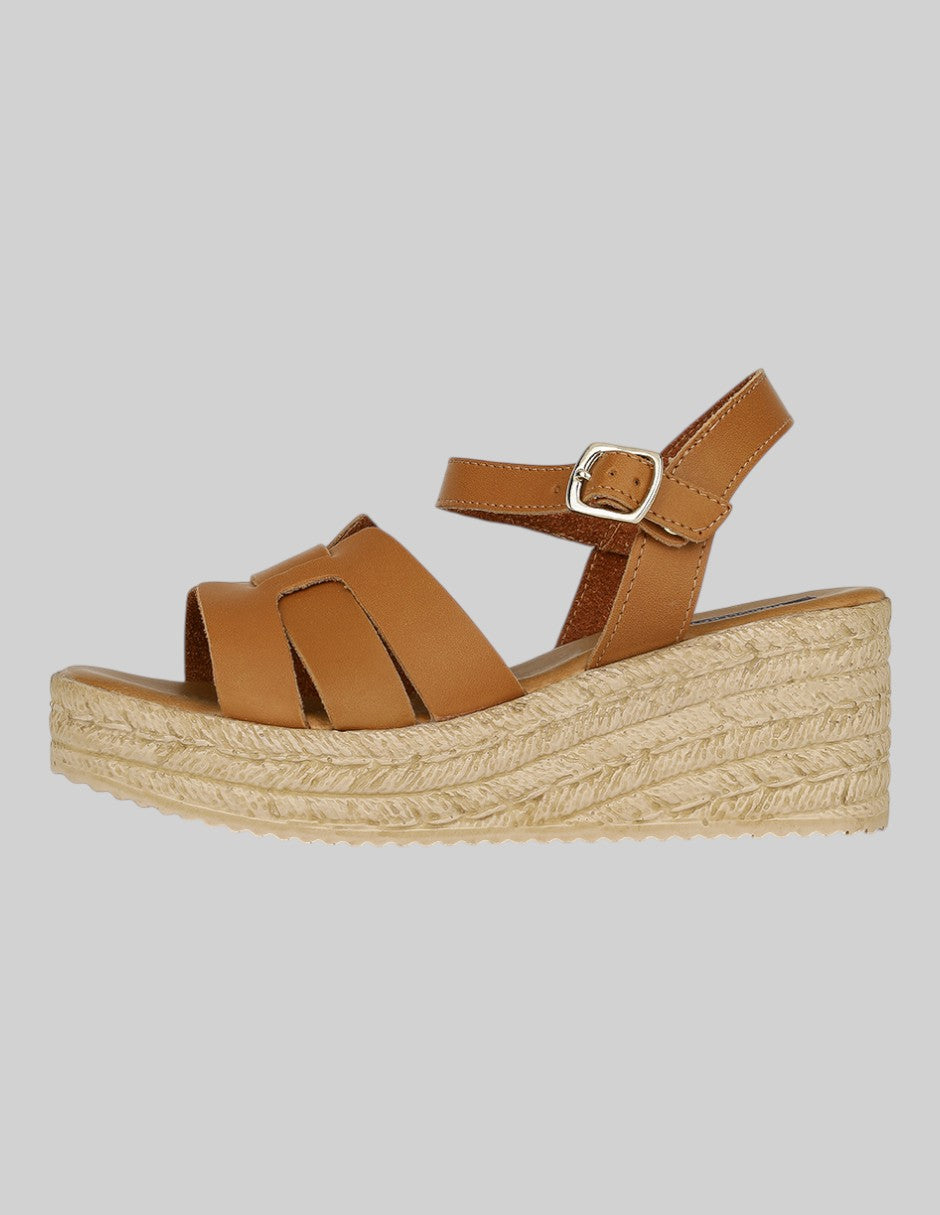 Sandalias Exterior Sintético Color Café Para Niña De RBCOLLECTION