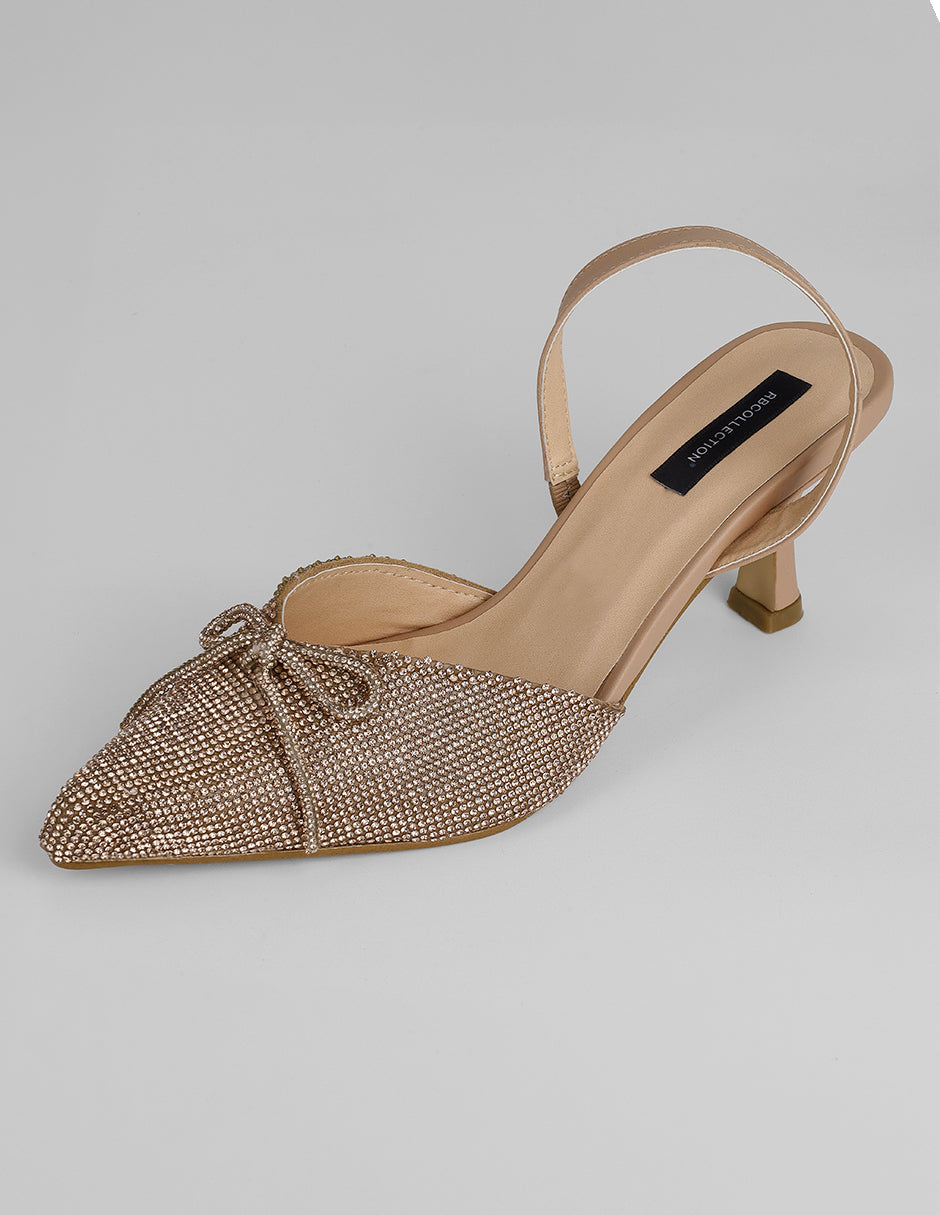 Zapatillas Slingback en Sintético – Café