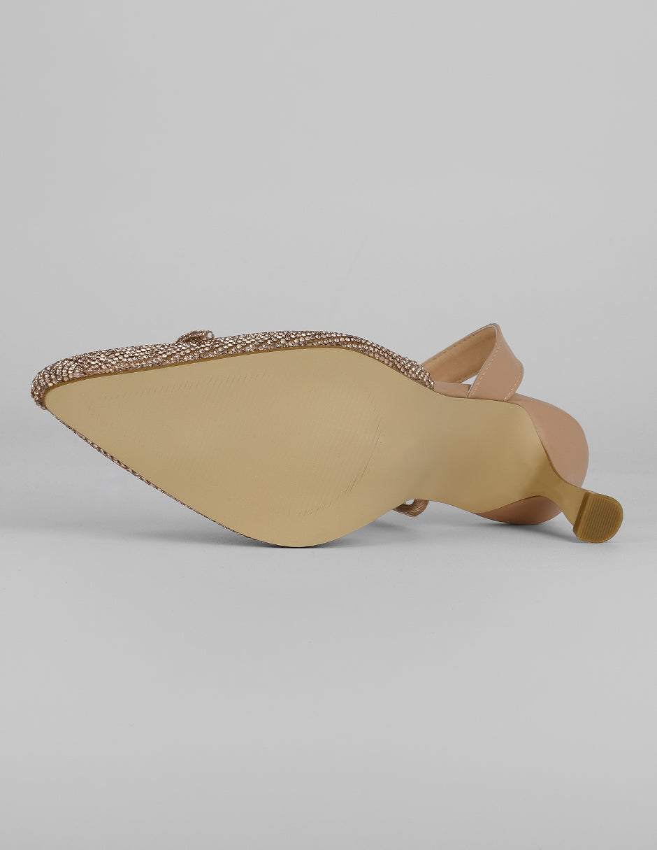 Zapatillas Slingback en Sintético – Café