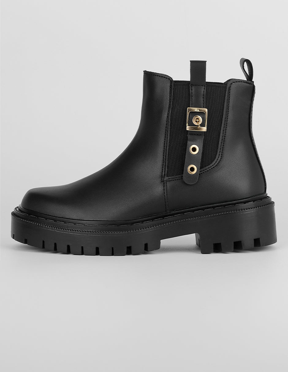 Botas casuales Exterior Piel vegana Color Negro Para Mujer De RBCOLLECTION