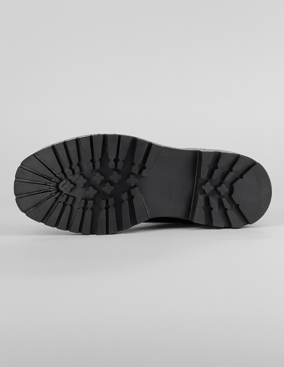 Botas casuales Bike en Piel vegana – Negro