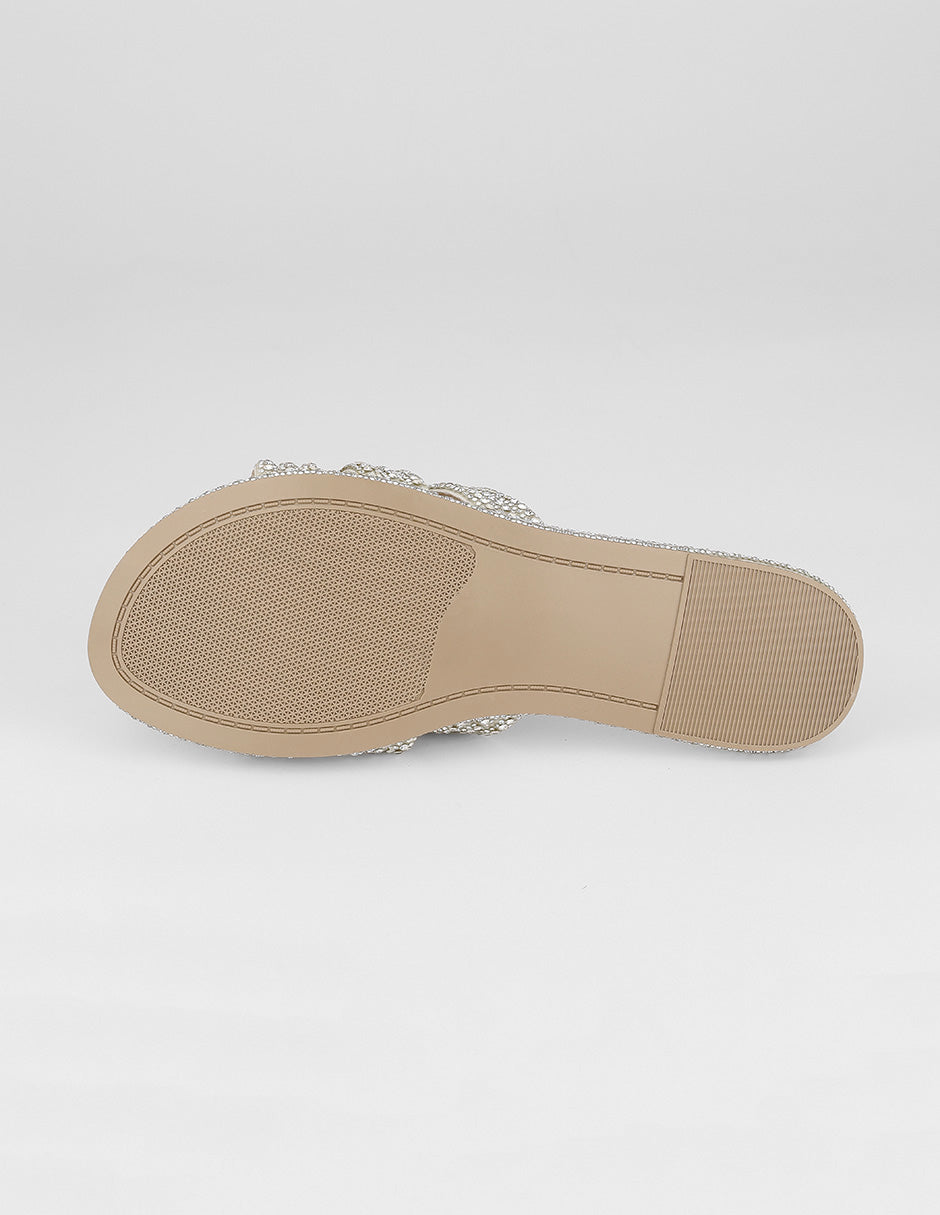 Sandalias de piso Hera en Sintético – Blanco