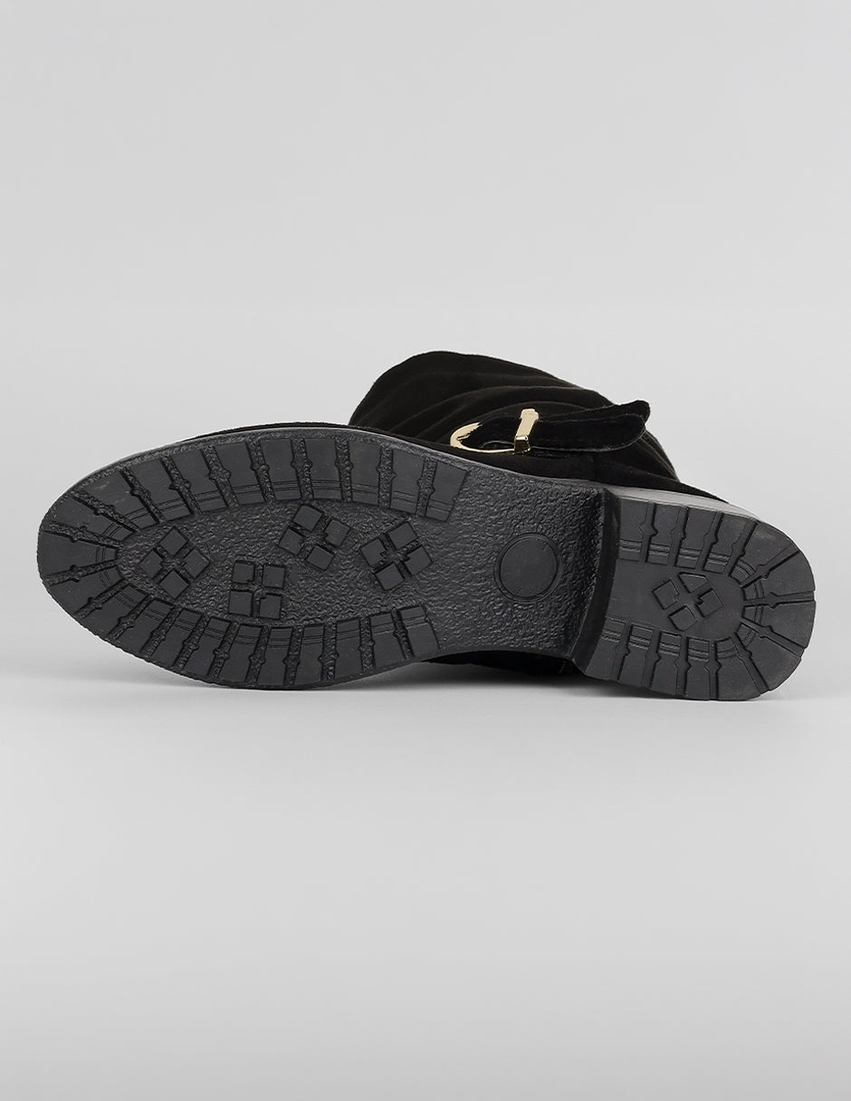 Botas casuales Bite en Gamuza – Negro