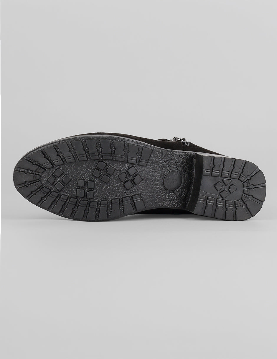 Botas casuales Bite en Gamuza – Negro