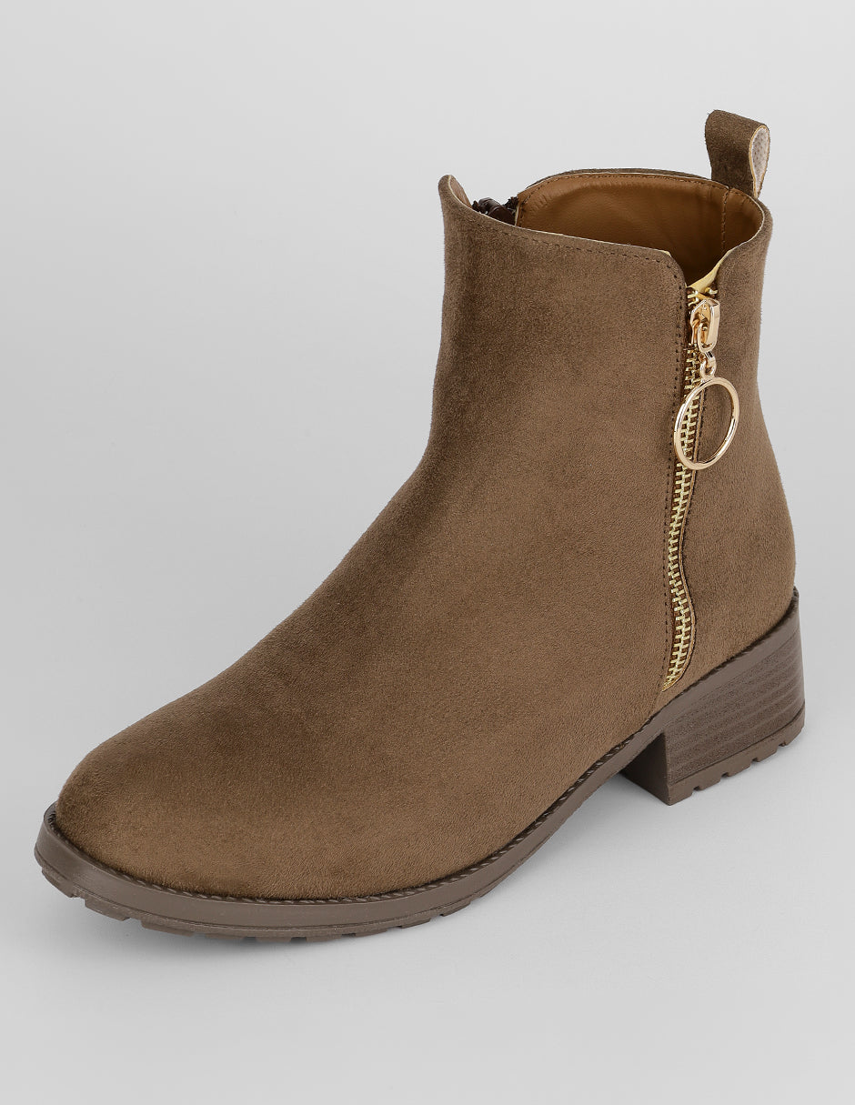 Botas casuales Bite en Gamuza – Café