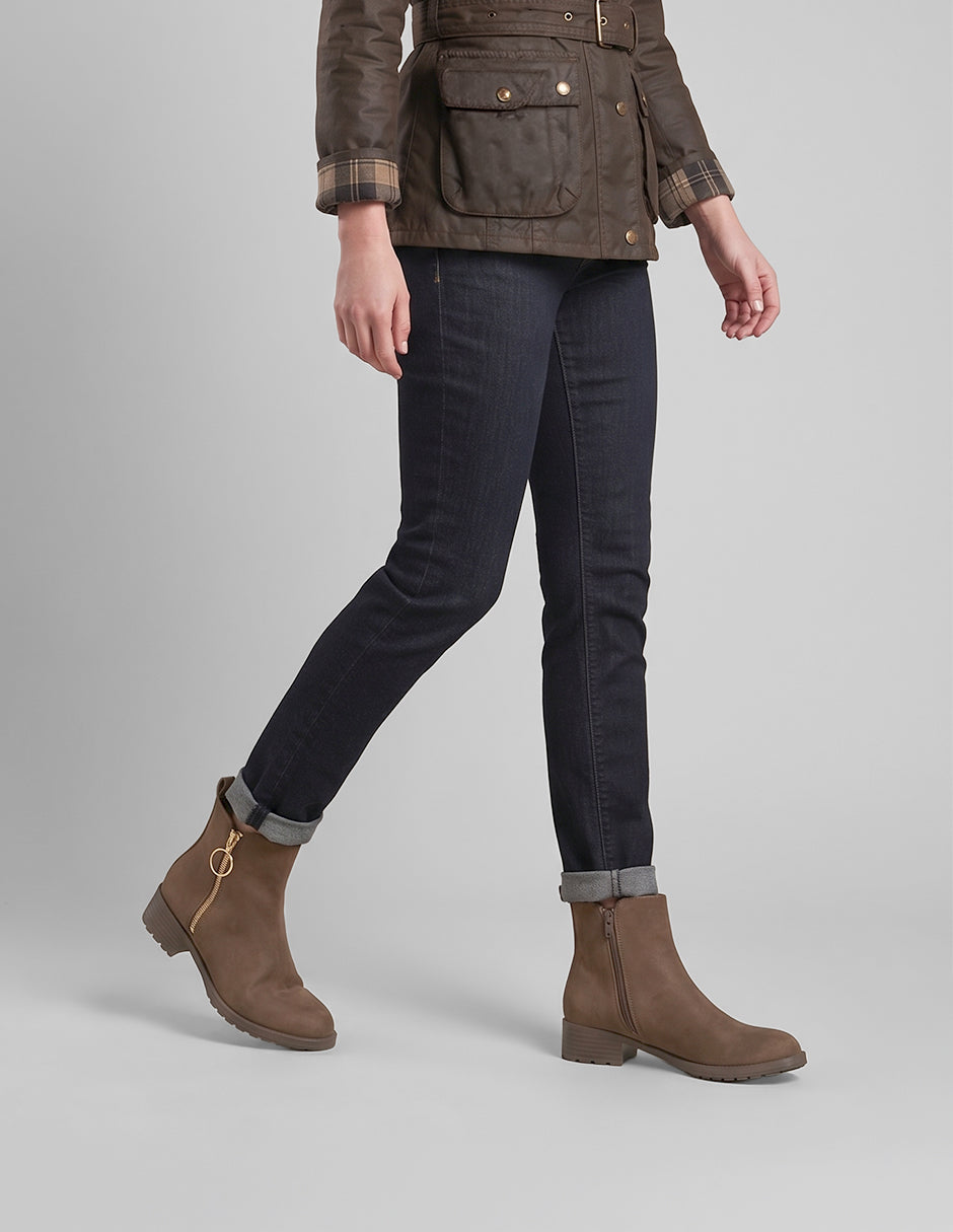 Botas casuales Bite en Gamuza – Café