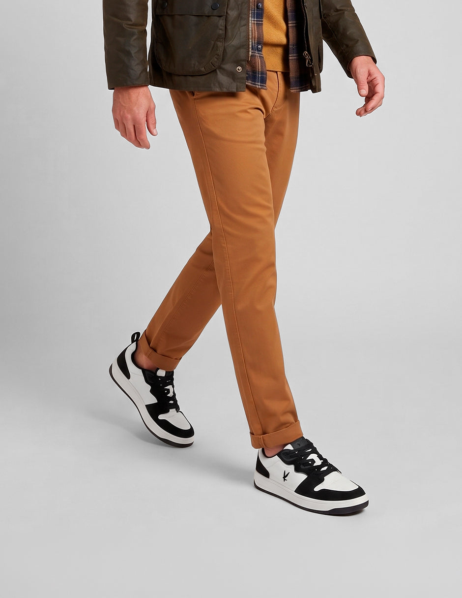 Tenis con cordones Agle en Piel vegana – Blanco