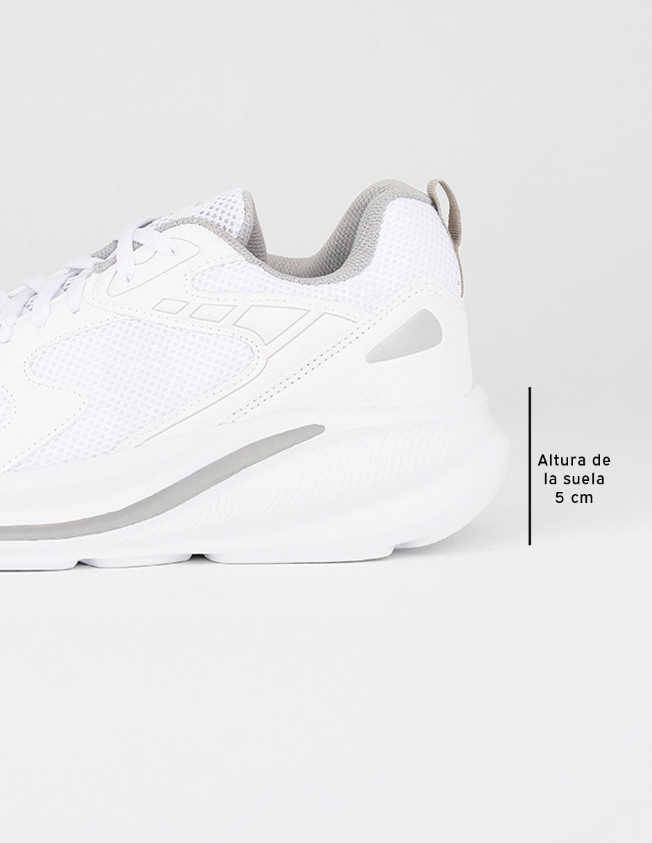 Tenis para entrenamiento  Agle en Textil – Blanco