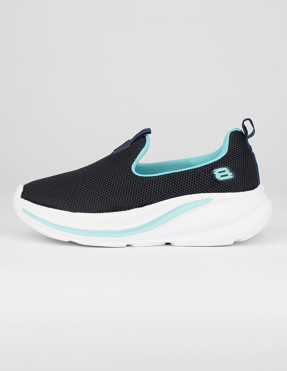 Zapatos de confort Exterior Textil Color Azul Para Mujer De RBBASICS