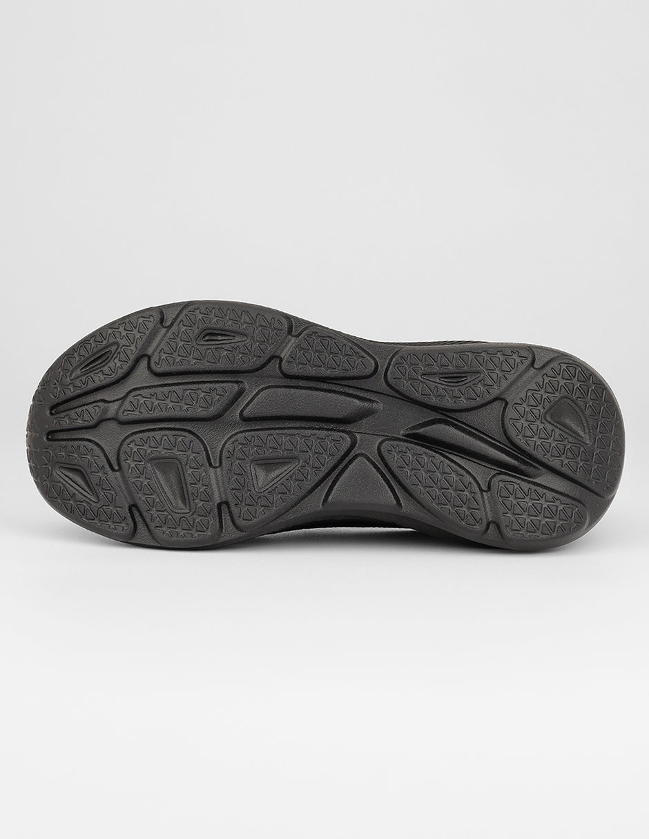 Zapatos de confort Comfy en Textil – Negro