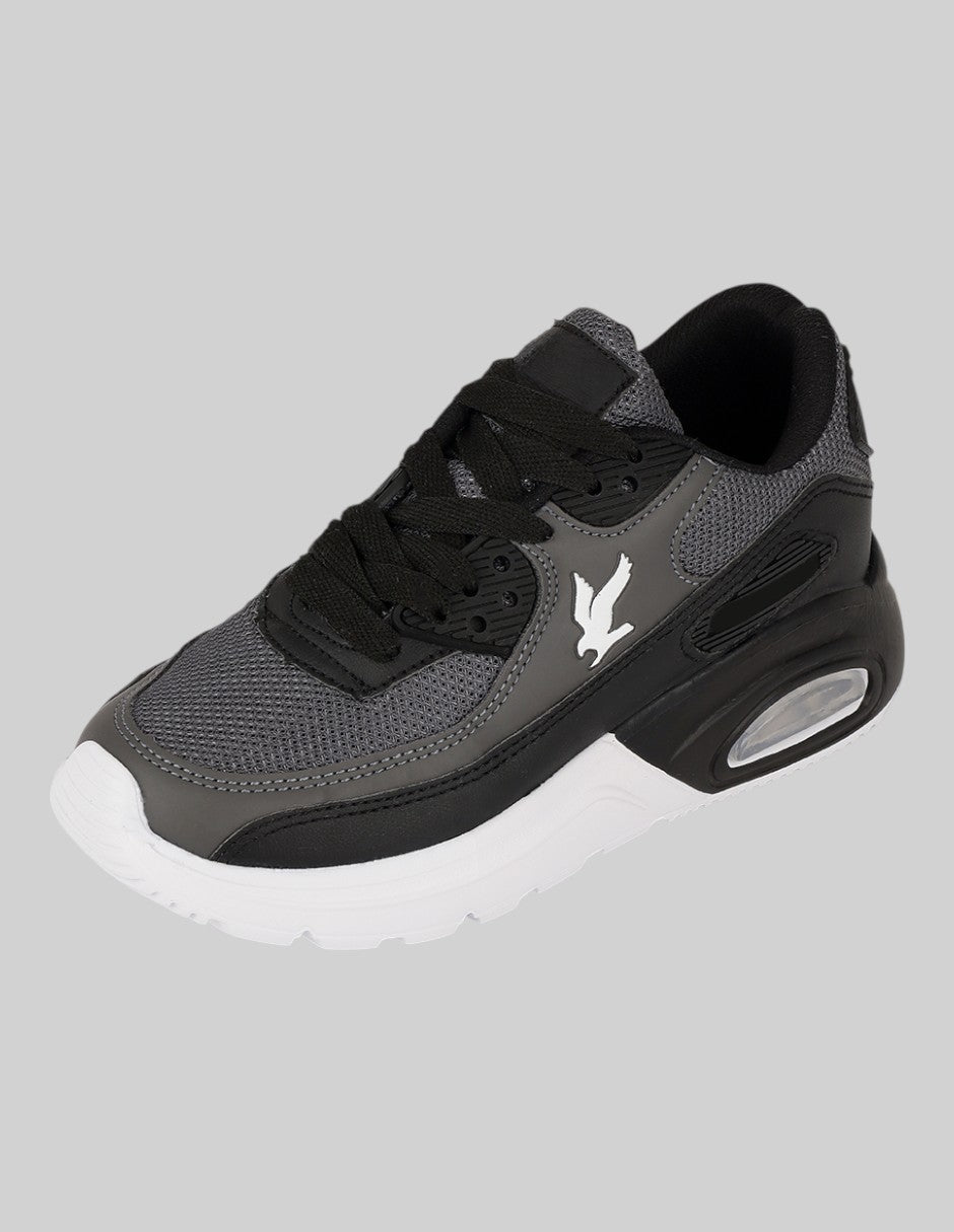 Tenis Kids en Textil – Negros