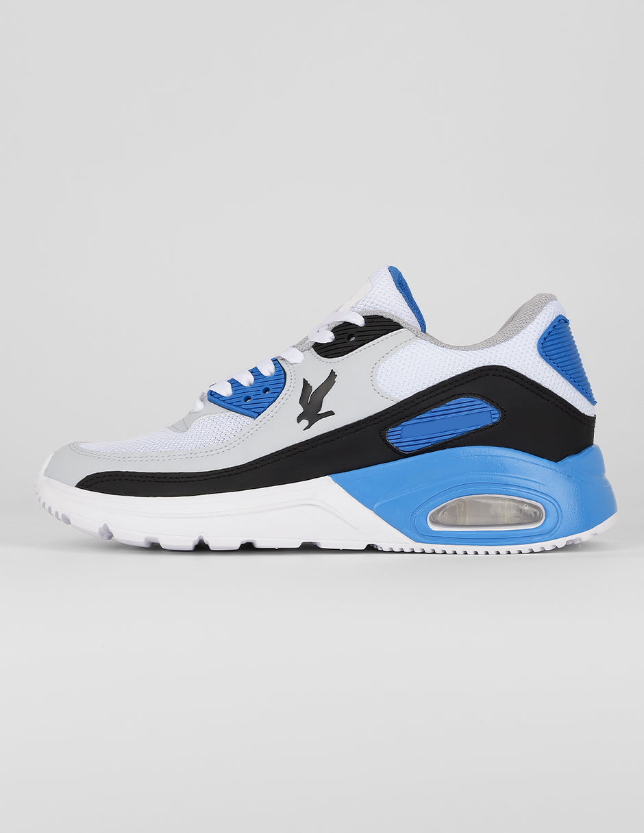 Tenis tipo deportivo Exterior Textil Color Azul Para Hombre De RBCOLLECTION