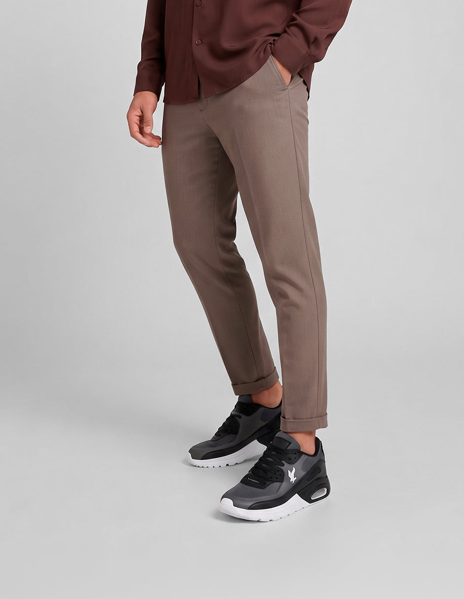 Tenis tipo deportivo Agle en Textil – Gris