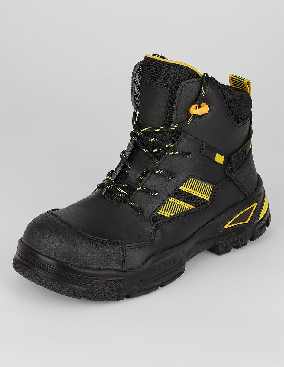 Botas industriales Work en Piel – Negro