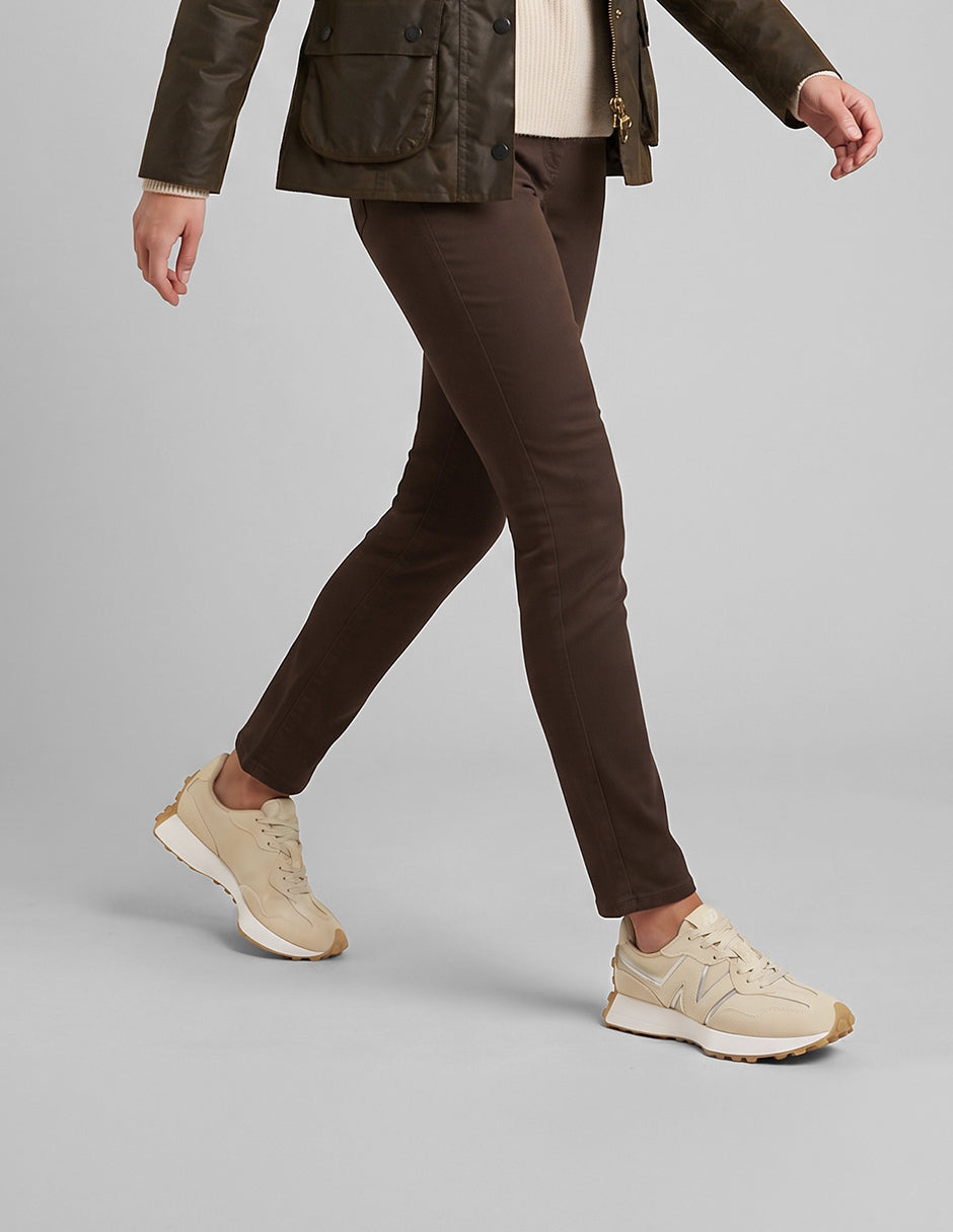 Tenis con cordones  Highline en Piel vegana – Beige