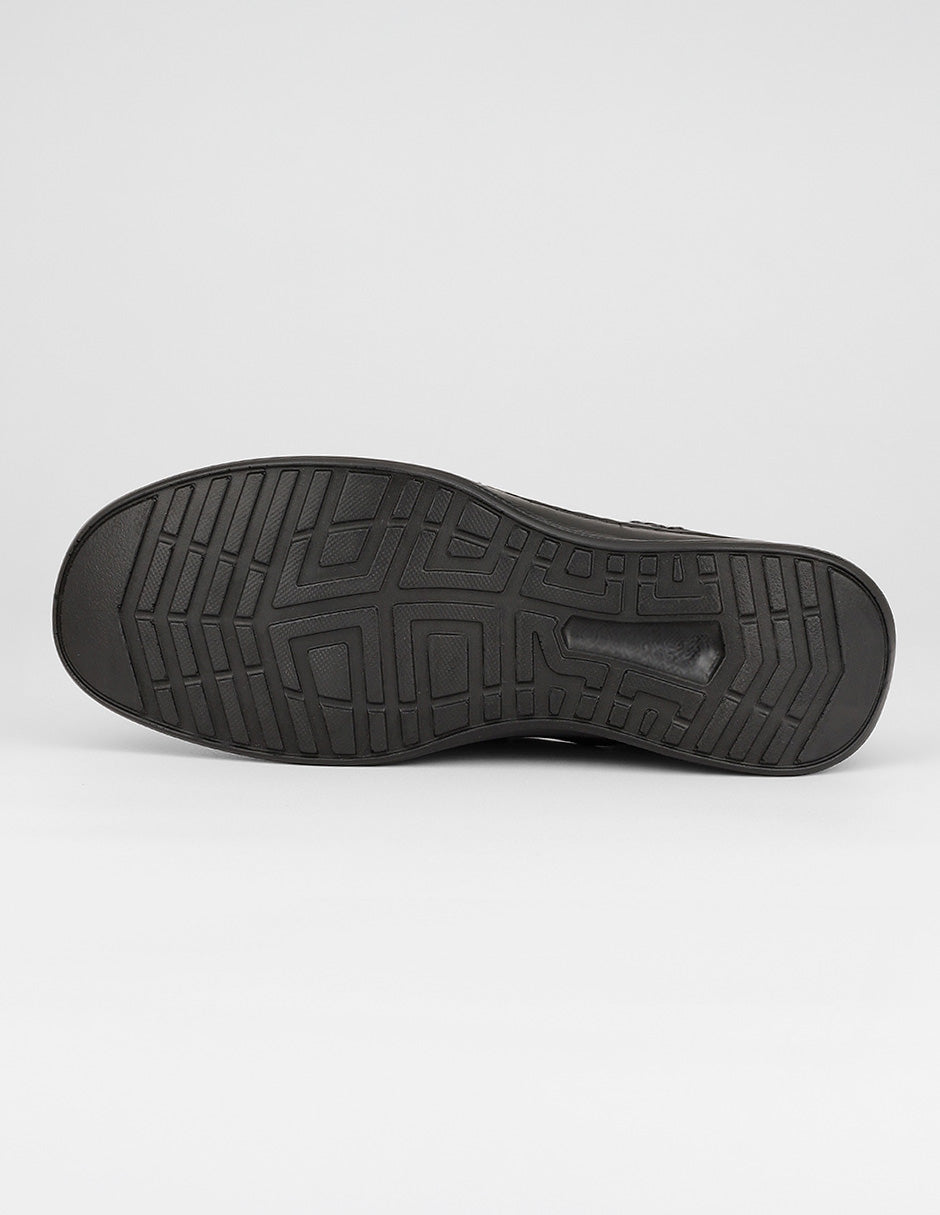 Zapatos de confort Hand made en Piel – Negro
