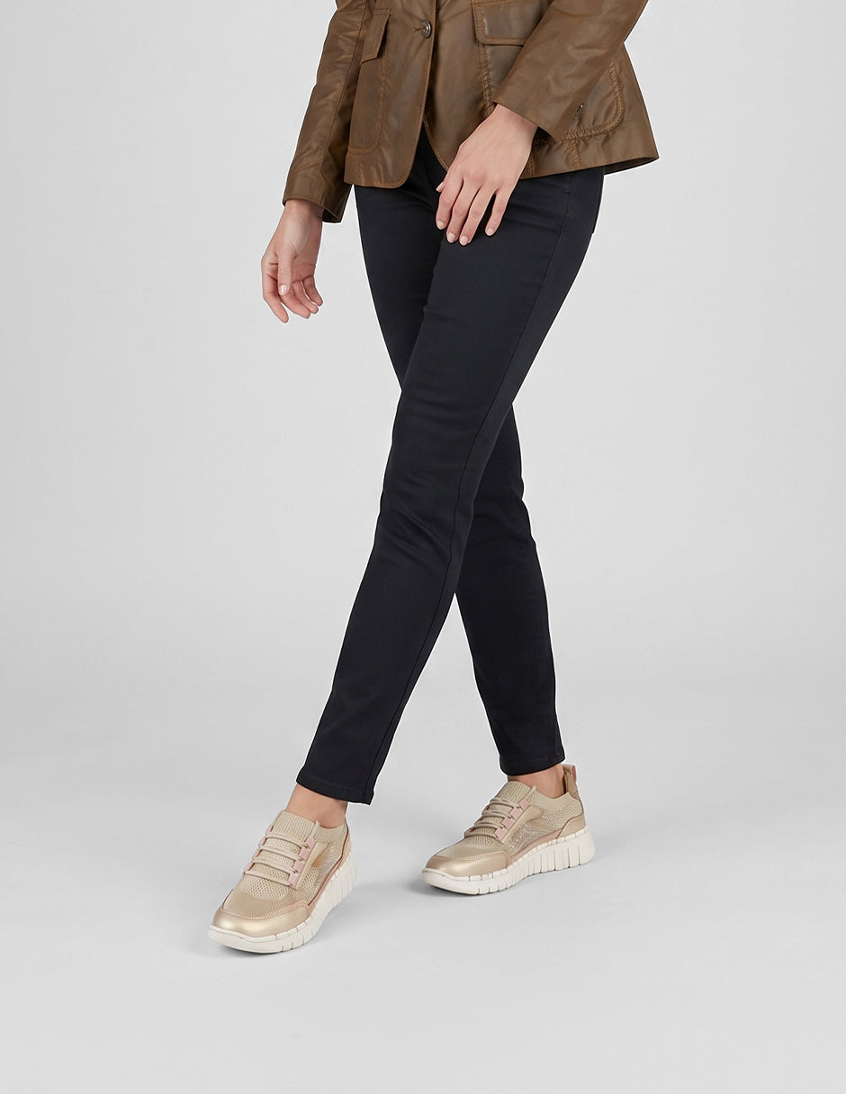Zapatos de confort Hand made en Piel – Dorado