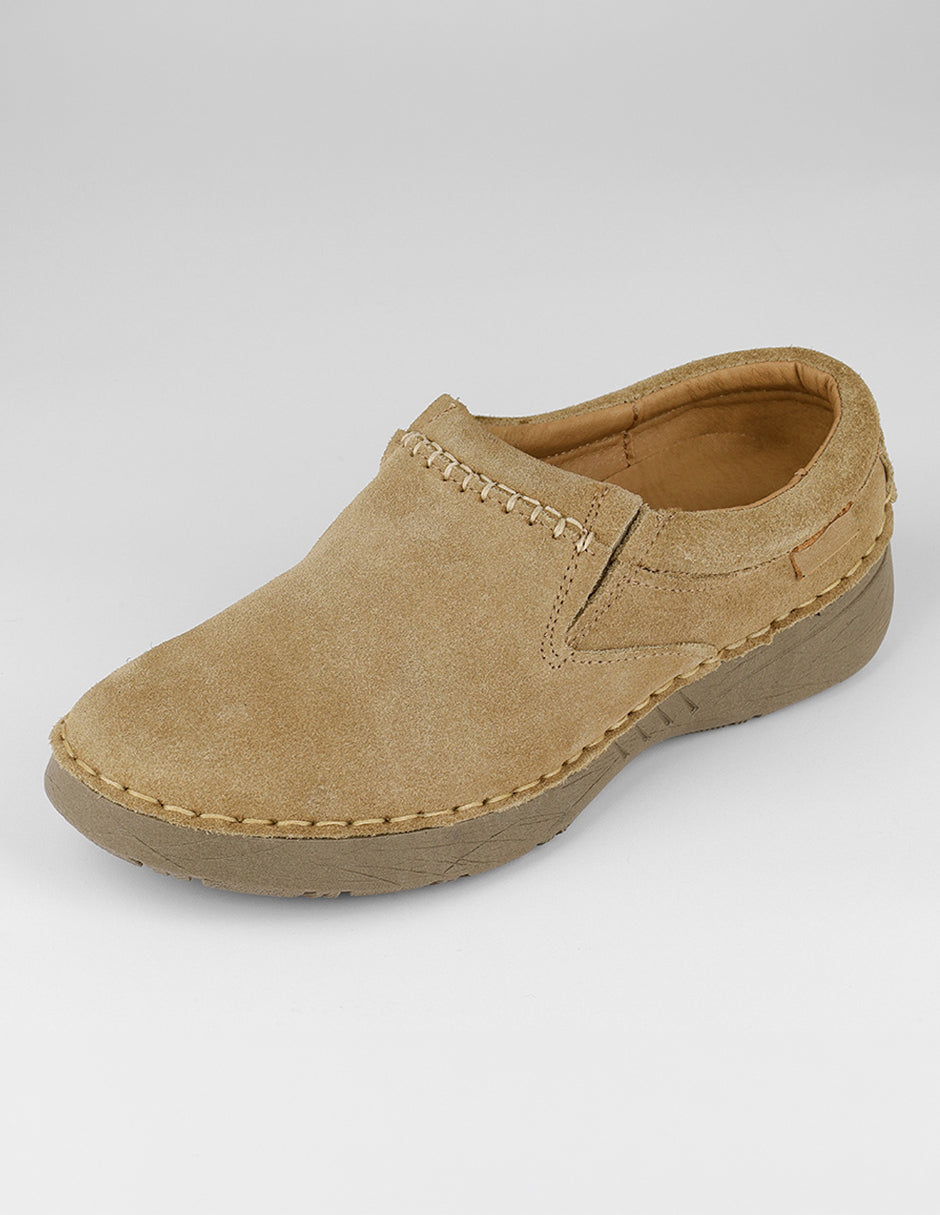 Zapatos de confort Hand made en Piel – Café