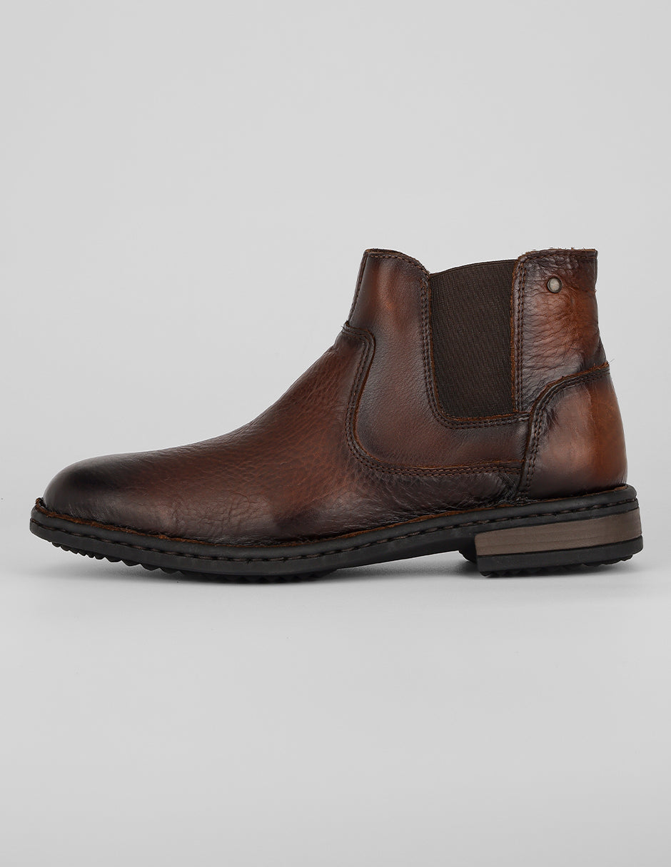 Botas casuales Exterior Piel Color Café Para Hombre De RBCOLLECTION