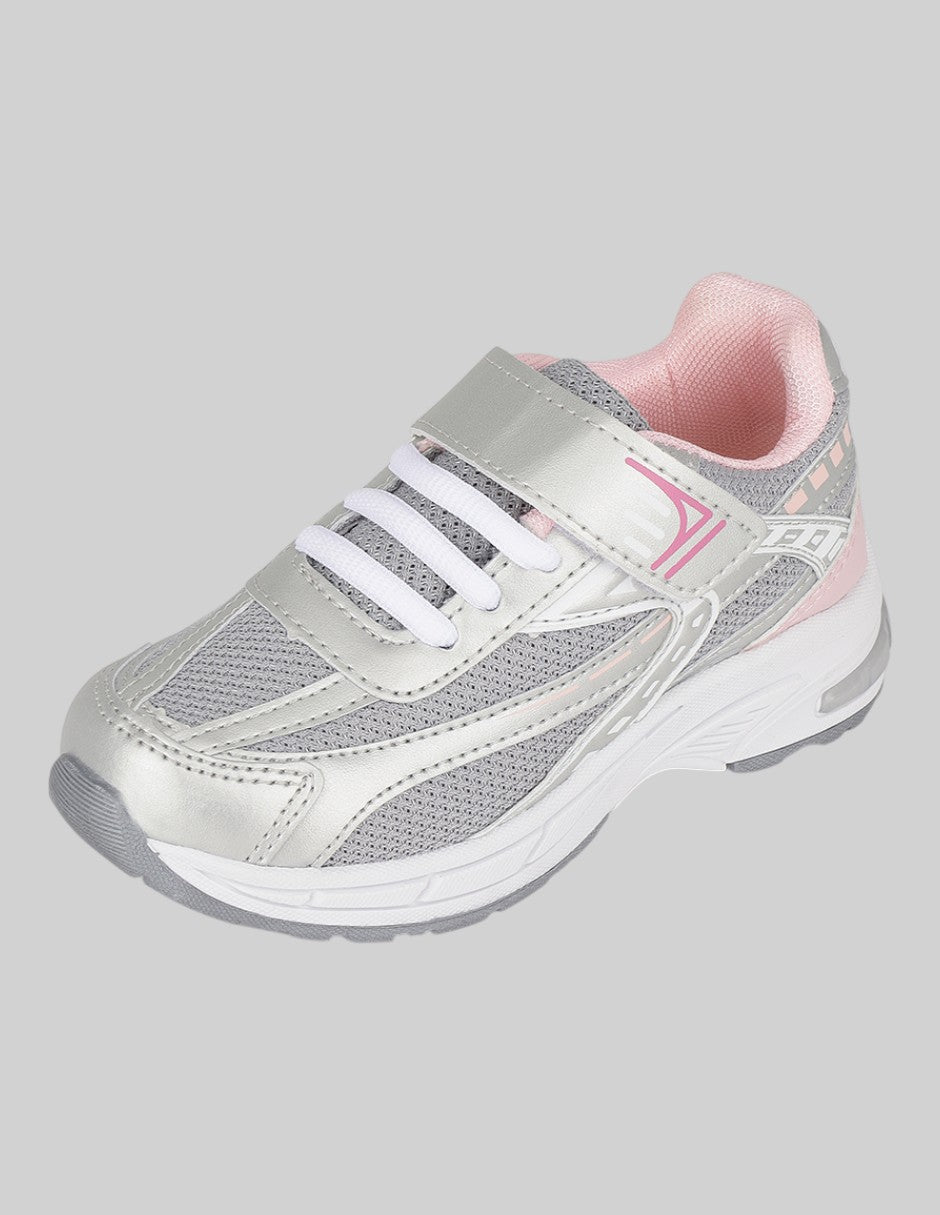 Tenis Kids en Textil – Grises