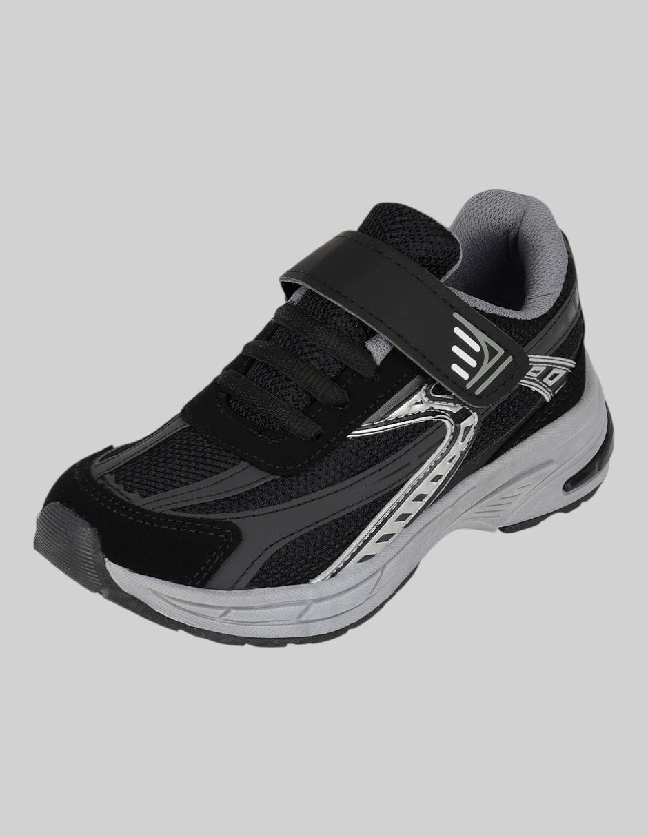 Tenis Kids en Textil – Negros
