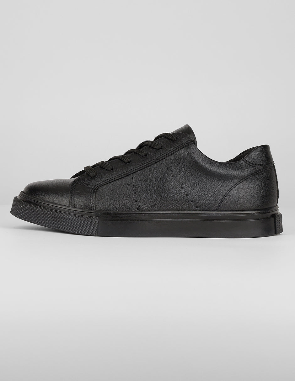 Zapato de confort Exterior Piel vegana Color Negro Para Hombre De RBCOLLECTION