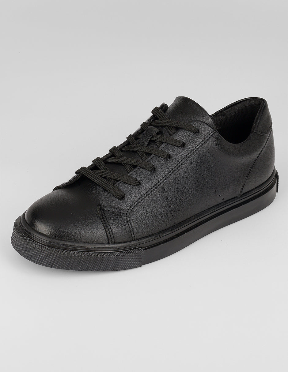 Zapato de confort Urban en Piel vegana – Negro