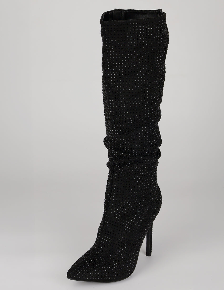 Botas altas ZHARA en Sintético – Negro