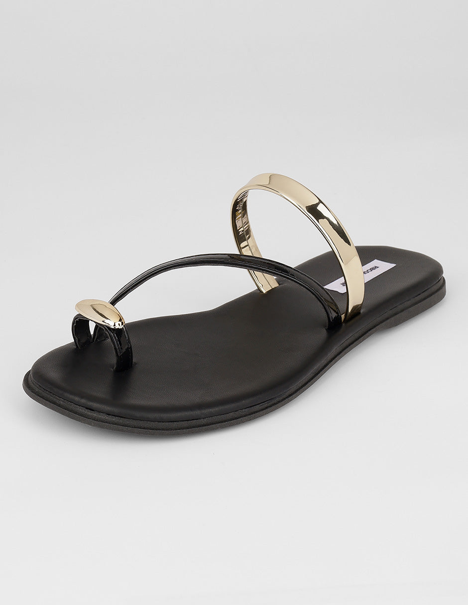 Sandalias de piso Soft en Sintético – Negro