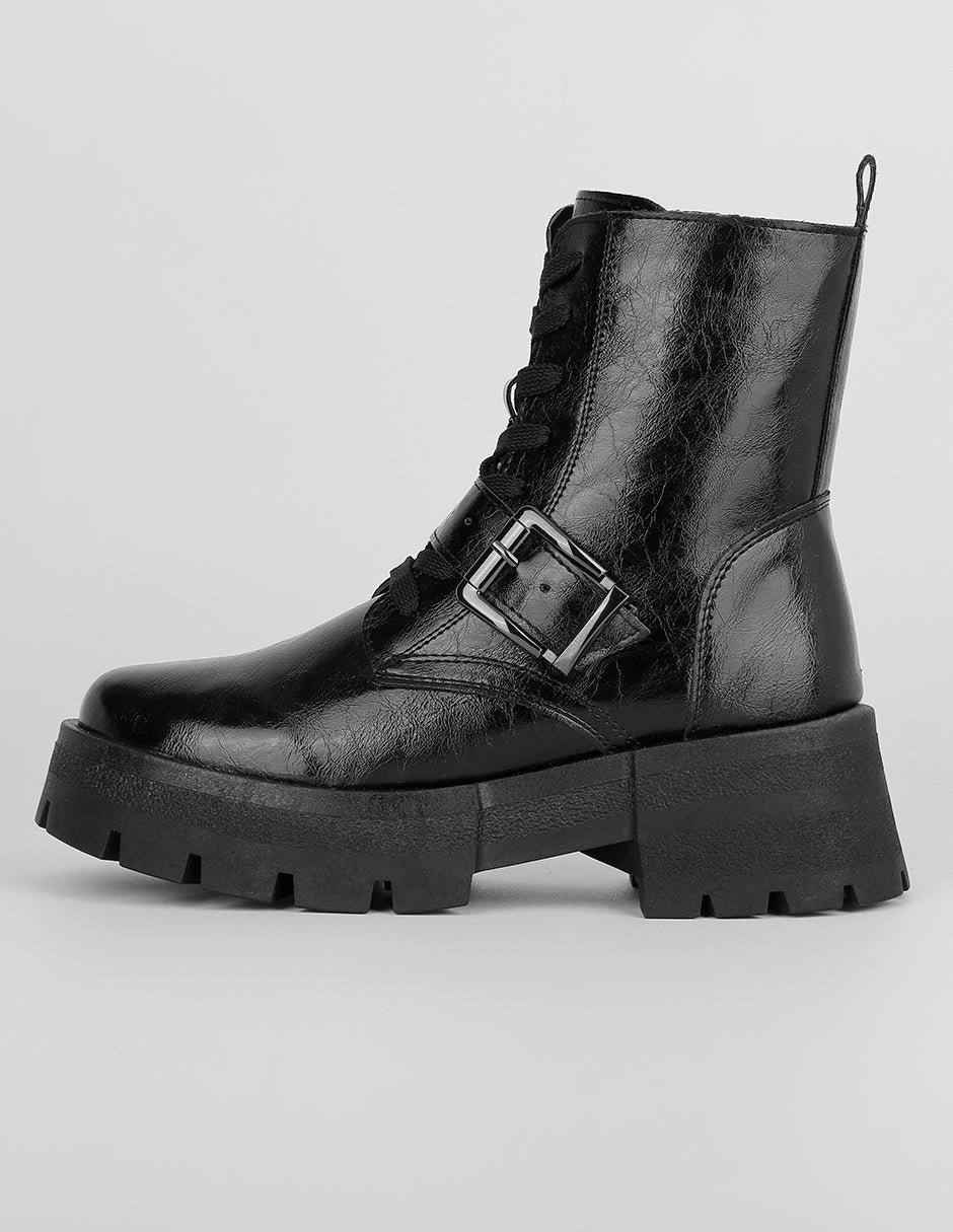 Botas casuales Exterior Piel vegana Color Negro Para Mujer De RBCOLLECTION