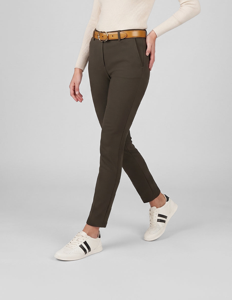 Tenis con cordones  Sam en Piel vegana – Blanco