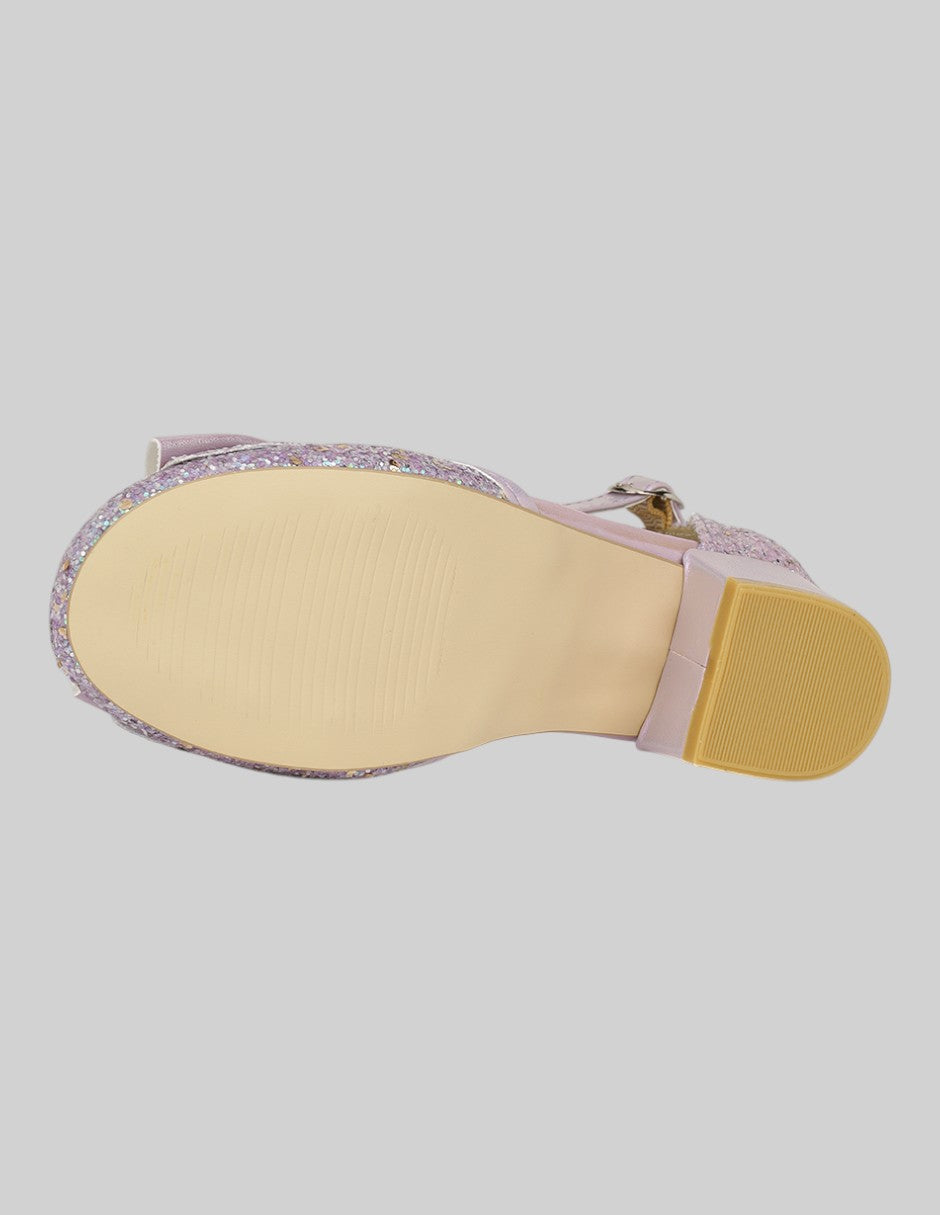 Sandalias Kids en Piel vegana – Morados
