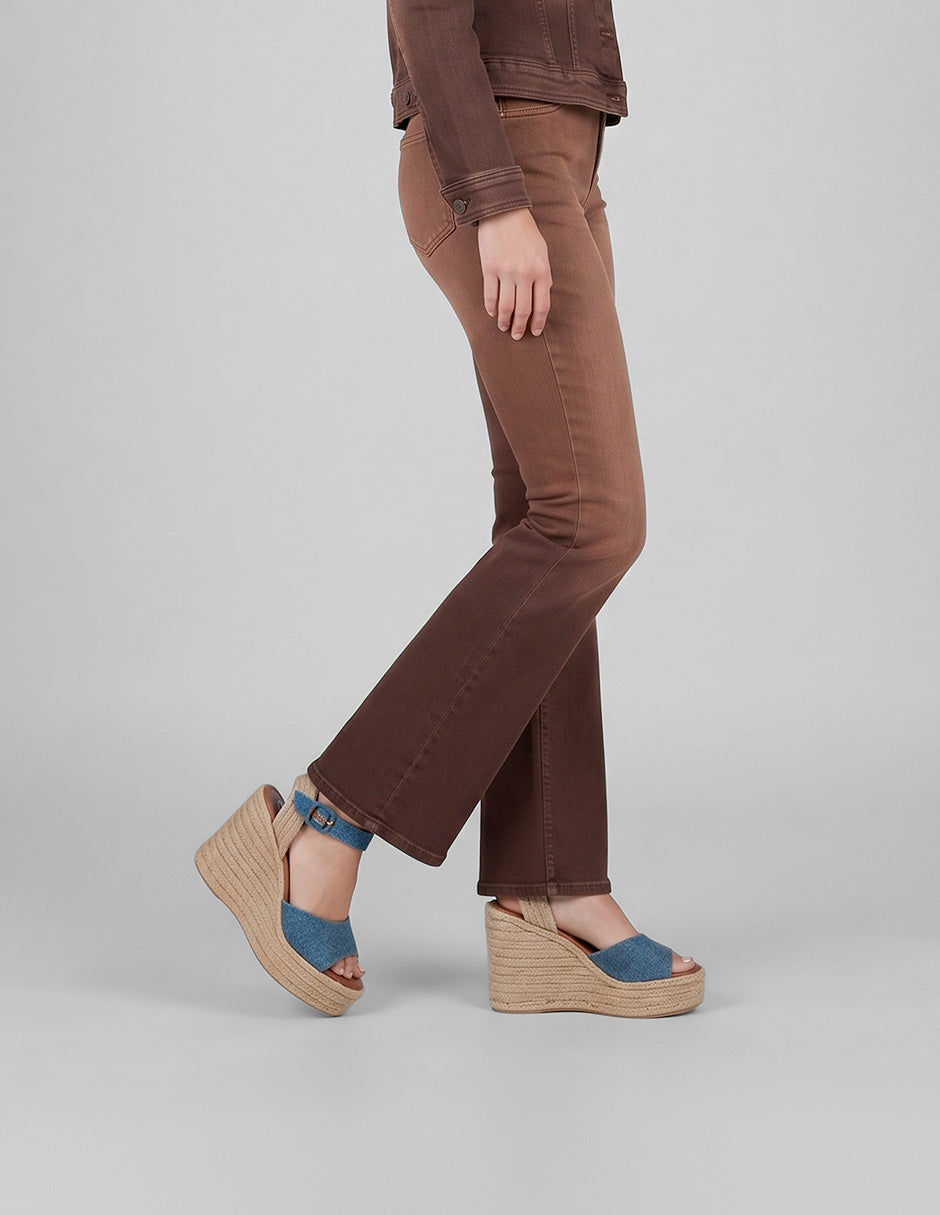 Alpargatas Naia en Textil – Azul