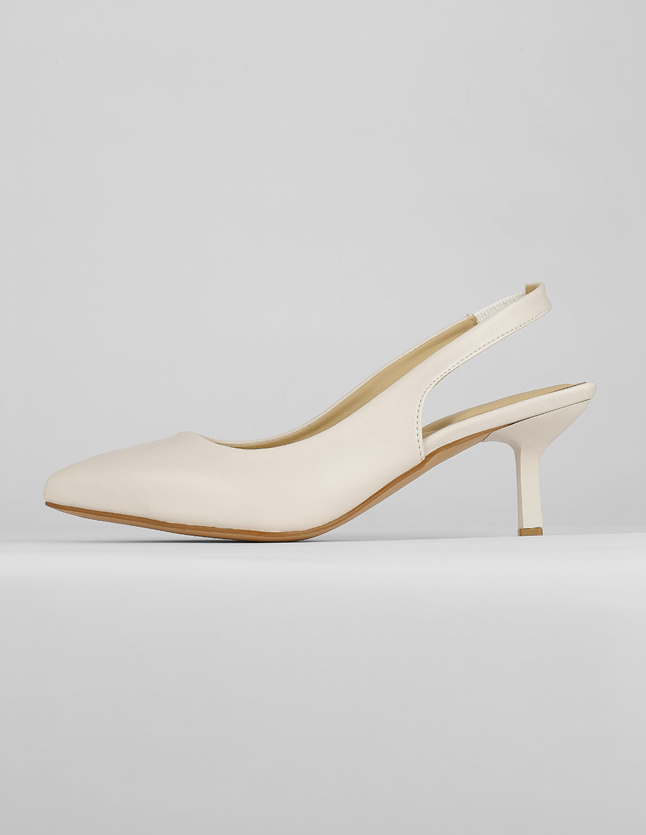 Zapatillas Exterior Piel vegana Color Beige Para Mujer De RBCOLLECTION