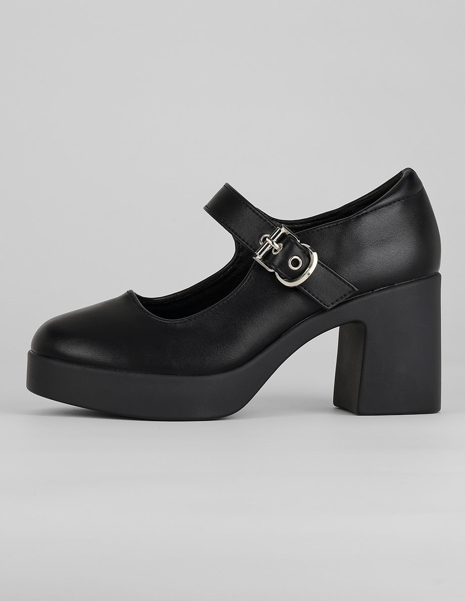 Zapatillas Exterior Piel vegana Color Negro Para Mujer De RBCOLLECTION